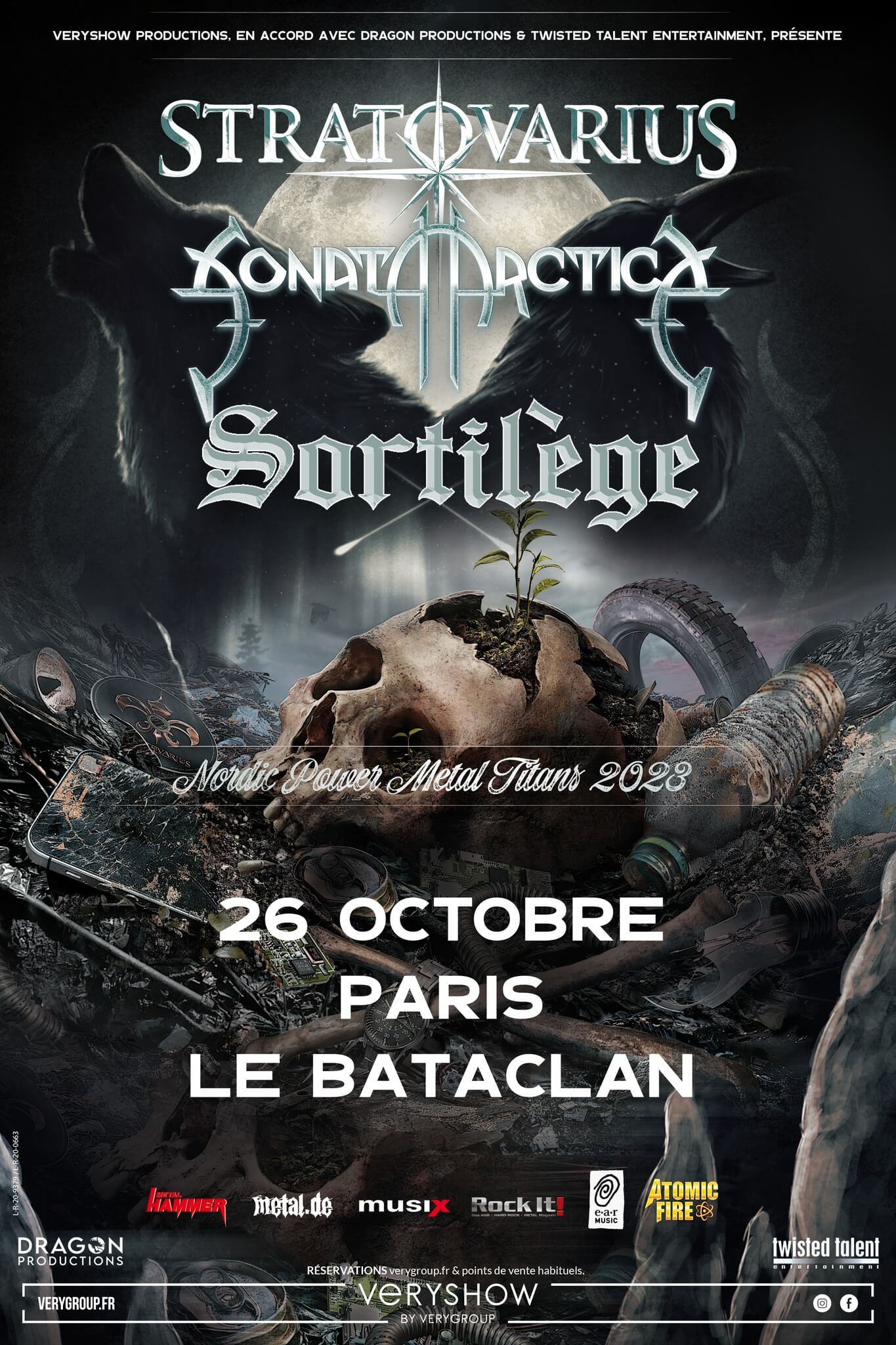 Stratovarius et Sonata Arctica en concert à Paris en octobre 2023 Actus ...